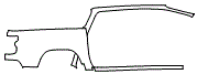 Outer Bed Panel and A-Pillar Kit pattern for the 2026 Chevrolet Colorado