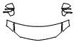 Hood, Fender and Mirror Kit pattern for the 2025 Cadillac XT4