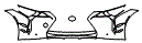 Bumper Kit pattern for the 2024 Lexus LC