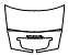 Trunk Lid Kit pattern for the 2010 Maserati Quattroporte
