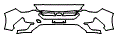 Bumper Kit pattern for the 2026 Subaru Impreza (US)