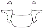 Full Hood, Fender and Mirror Kit pattern for the 2026 Subaru Impreza (US)