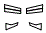 C-Pillar and B-Pillar Kit pattern for the 2026 Acura Integra