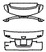 Hatch Kit pattern for the 2025 Cadillac XT4