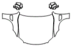 Full Hood, Fender and Mirror Kit pattern for the 2022 Lexus LS