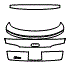 Hatch Kit pattern for the 2024 Audi SQ8 e-tron