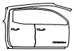 Rear Fender and Door Kit pattern for the 2026 GMC Canyon