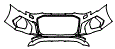Bumper Kit pattern for the 2021 Audi A3