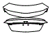 Trunk Lid Kit pattern for the 2026 Cadillac CT5