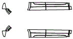 Rocker Panel Kit pattern for the 2025 Cadillac XT4