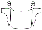 Full Hood, Fender and Mirror Kit pattern for the 2026 Ford Mustang