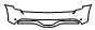 Rear Bumper Kit pattern for the 2024 MINI Cooper