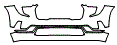 Bumper Kit pattern for the 2027 GMC Acadia