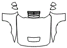 Full Hood, Fender and Mirror Kit pattern for the 2026 Ford Mustang