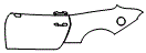Door and Rear Fender Kit pattern for the 2026 Ford Mustang