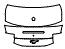 Trunk Lid Kit pattern for the 2026 Ford Mustang