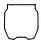 Hood Scoop Kit pattern for the 2026 Chevrolet Colorado