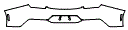 Rear Bumper Kit pattern for the 2026 Ford Mustang