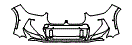 Bumper Kit pattern for the 2027 BMW X1
