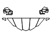 Hood, Fender and Mirror Kit pattern for the 2027 Chevrolet Corvette