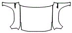 Full Hood and Fender Kit pattern for the 2023 Ford Bronco