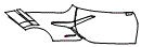 Door and Rear Fender Kit pattern for the 2027 Chevrolet Corvette