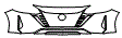 Bumper Kit pattern for the 2024 Nissan Sentra