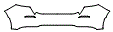 Rear Bumper Kit pattern for the 2026 Honda Civic