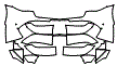 Rear Bumper Kit pattern for the 2026 Koenigsegg Jesko Attack