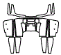 Lower Rear Bumper Kit pattern for the 2026 Koenigsegg Jesko Attack