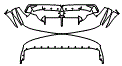 Bumper Kit pattern for the 2026 Koenigsegg Jesko Attack