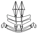 Spoiler Kit pattern for the 2026 Koenigsegg Jesko Attack