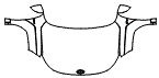 Full Hood, Fender and Mirror Kit pattern for the 2027 Hyundai Kona (Canada)