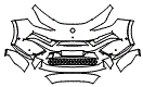 Bumper Kit pattern for the 2024 Lotus Eletre