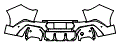 Rear Bumper Kit pattern for the 2027 BMW X2
