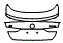 Trunk Lid Kit pattern for the 2024 BMW i4