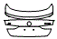 Trunk Lid Kit pattern for the 2026 BMW i4