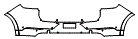 Rear Bumper Kit pattern for the 2026 Porsche Cayenne