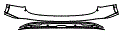 Rear Bumper Kit pattern for the 2026 Lucid Air