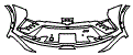 Bumper Kit pattern for the 2027 Chevrolet Blazer EV