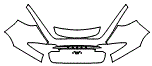 Trunk Lid and Rear Fender Kit pattern for the 2026 Tesla Model X