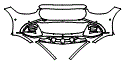 Bumper Kit pattern for the 2026 Mercedes Benz S-Class Sedan