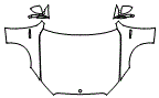 Full Hood, Fender and Mirror Kit pattern for the 2026 Mercedes Benz S-Class Sedan