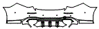 Rear Bumper Kit pattern for the 2026 Mercedes Benz S-Class Sedan