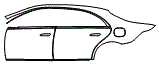 Door and Rear Fender Kit pattern for the 2026 Mercedes Benz S-Class Sedan