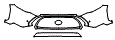 Bumper Kit pattern for the 2022 Toyota Corolla Cross