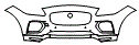 Bumper Kit pattern for the 2024 Jaguar E-Pace