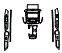 Display Screen and Interior Kit pattern for the 2023 Hyundai Santa Cruz (US)
