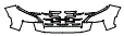 Bumper Kit pattern for the 2023 Hyundai Santa Cruz (US)