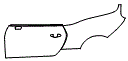 Door and Rear Fender Kit pattern for the 2021 Bentley Bacalar